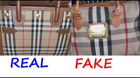 burberry bag original vs fake|how to spot a burberry bag.